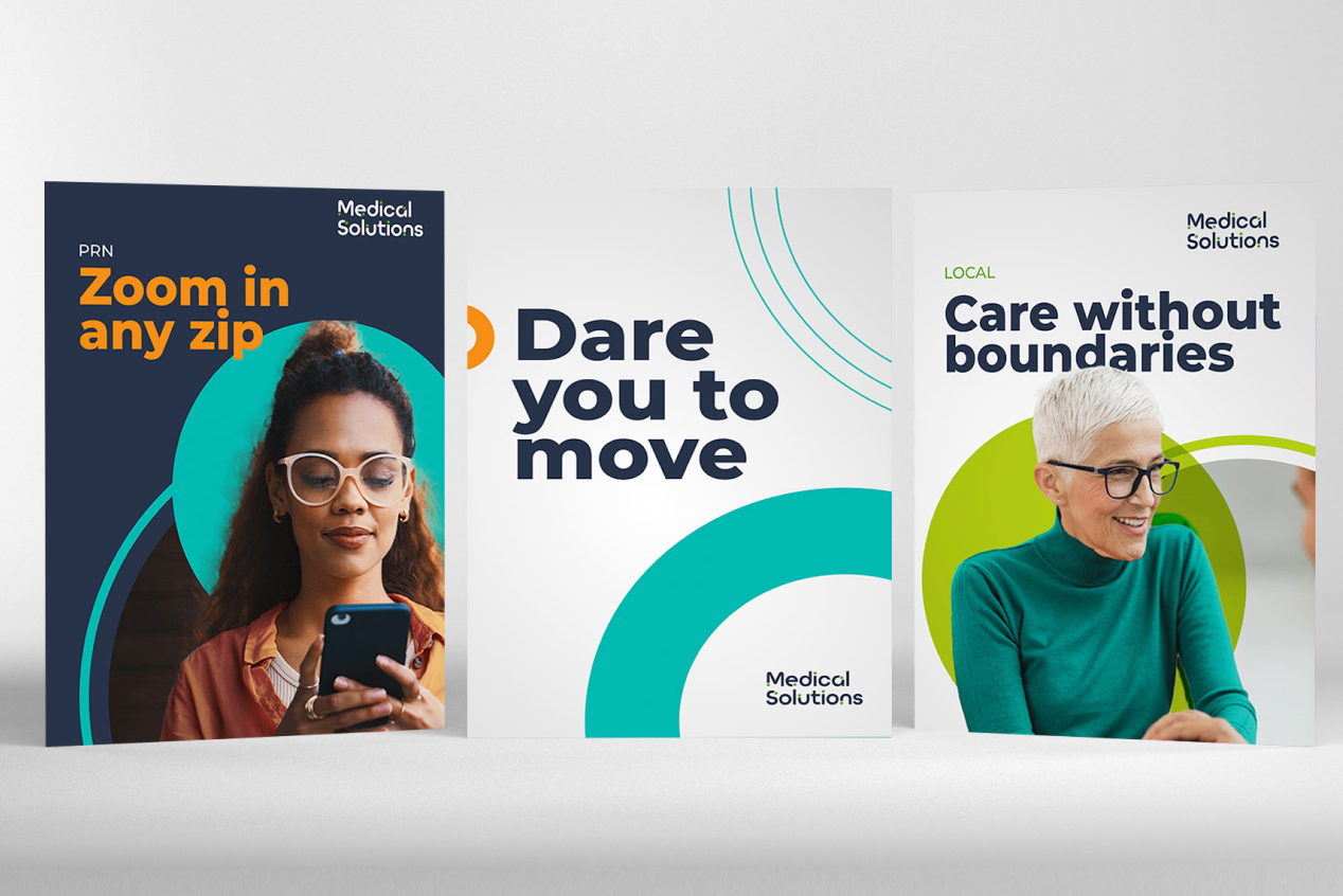 Medical Solutions campaign posters